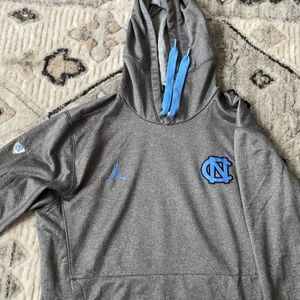Men’s Dri-fit gray UNC hoodie